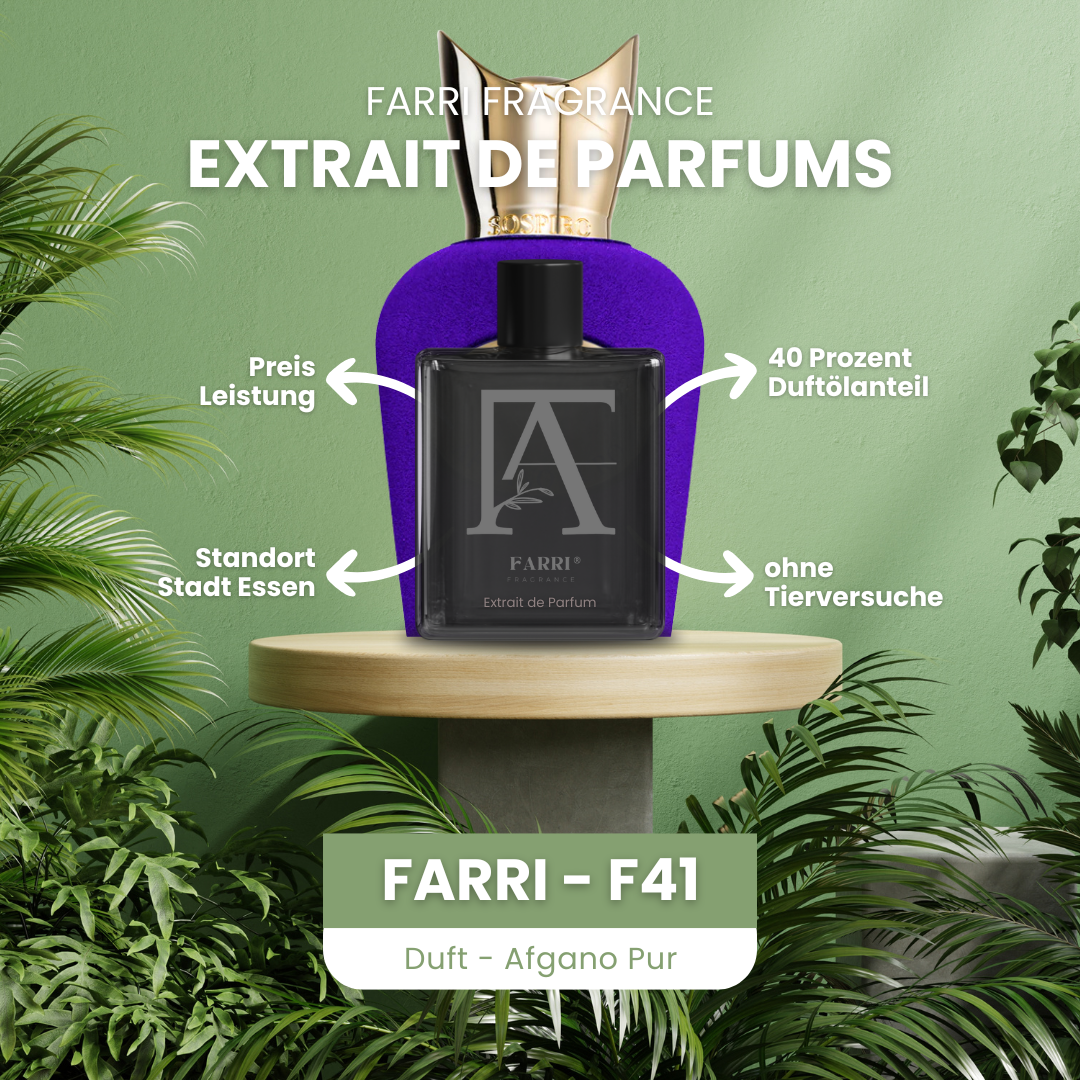 Farri F41 - Sospiro Afgano Puro (Inspiriert von Afgano Pur)