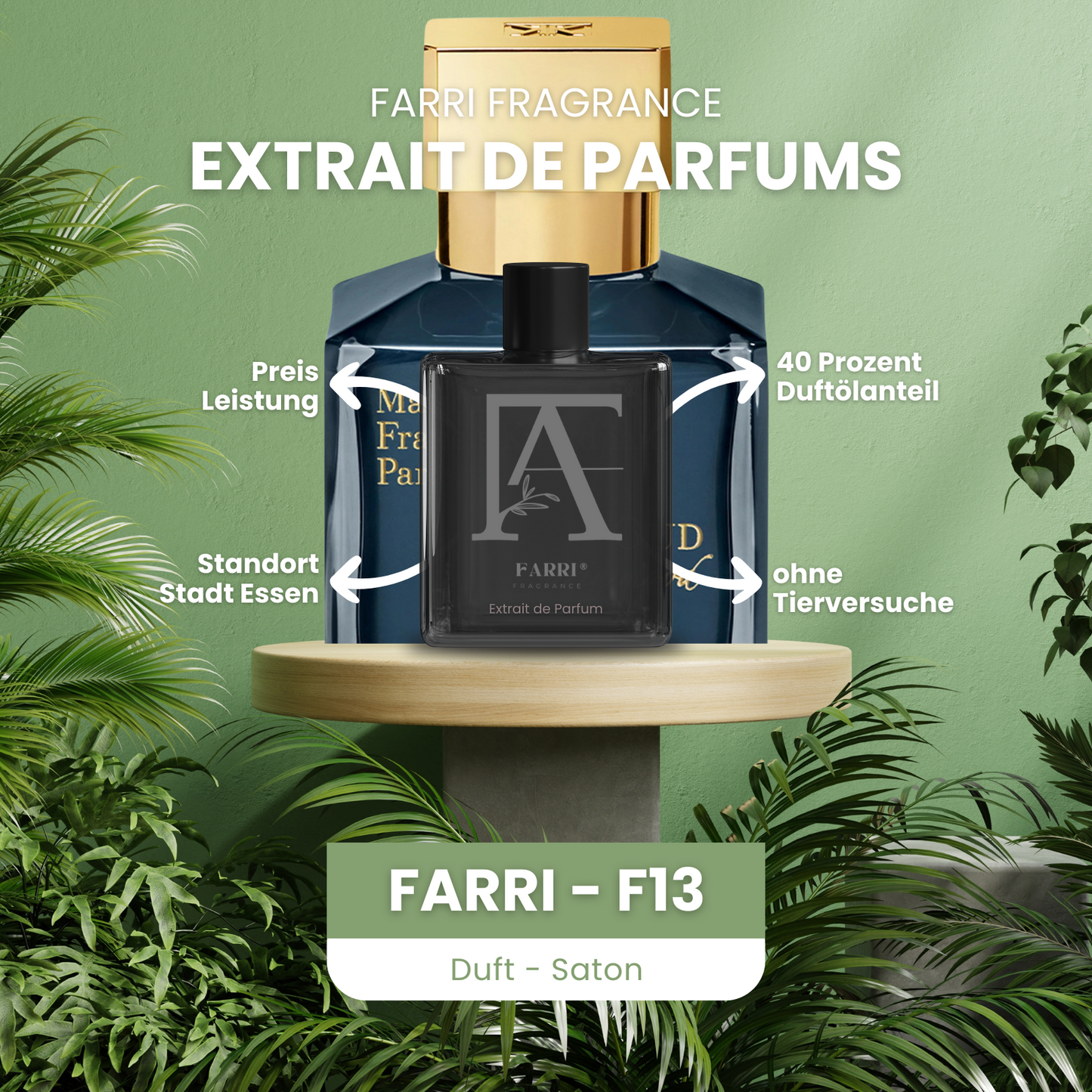 Farri F13 - Saton (Inspiriert von Oud Satin Mood)