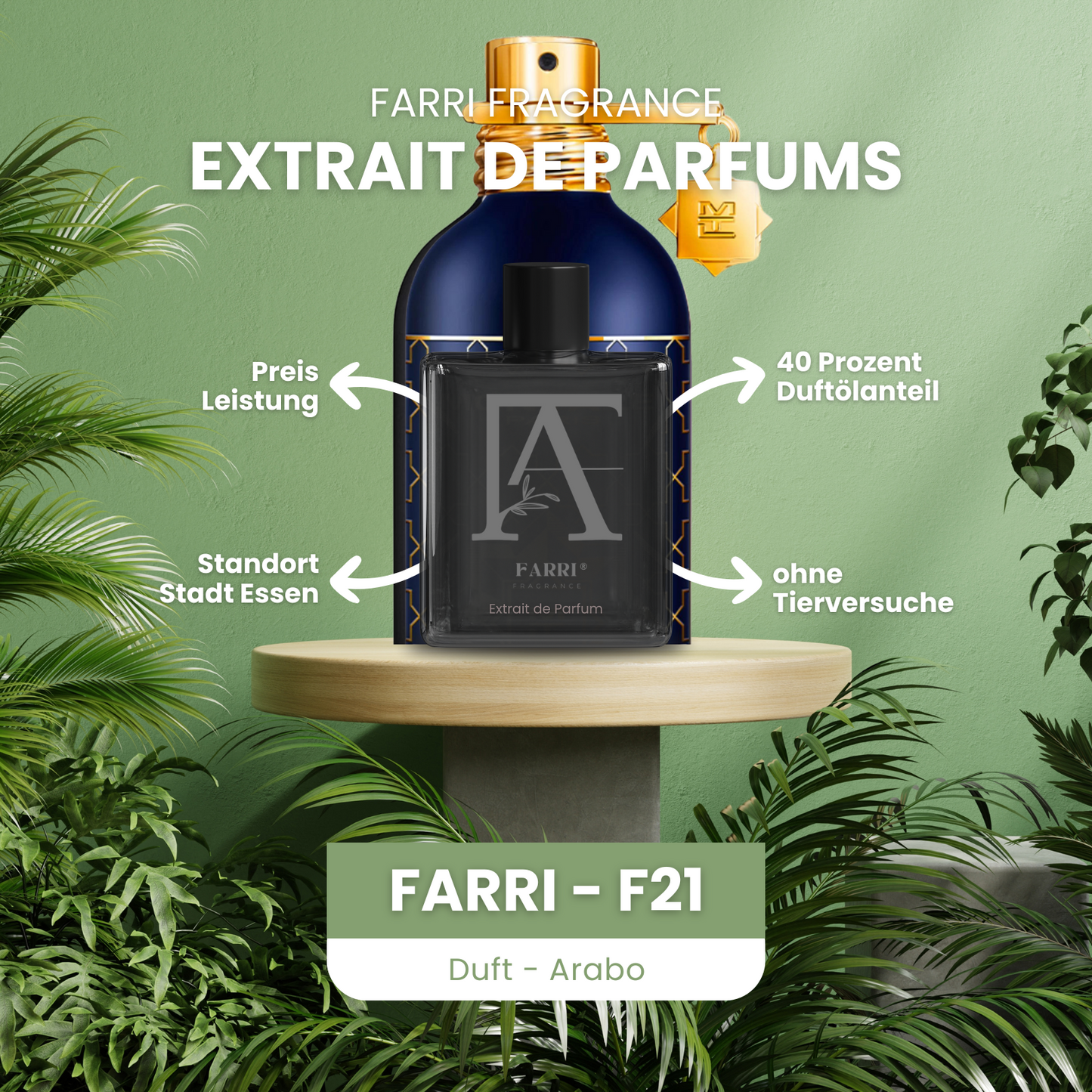 Farri F21 - Arabo (Inspiriert von Montale Arabians Tonka)