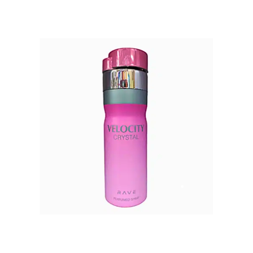 RAVE Velocity Crystal Perfumed Bodyspray for Women 200 ml