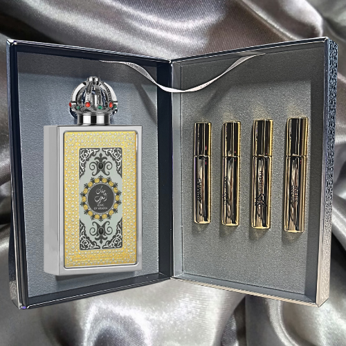 Lattafa Pride King of Arabia 100 ml + 4 x 10 ml Düfte