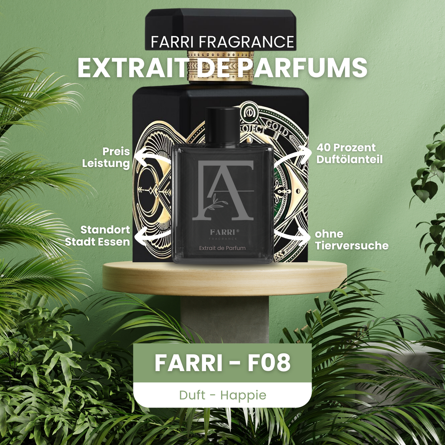 Farri F08 - Happie (Inspiriert von Oud for Happiness)