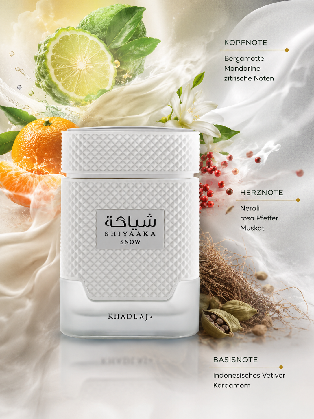 Khadlaj Shiyaaka Snow – Frische Eleganz