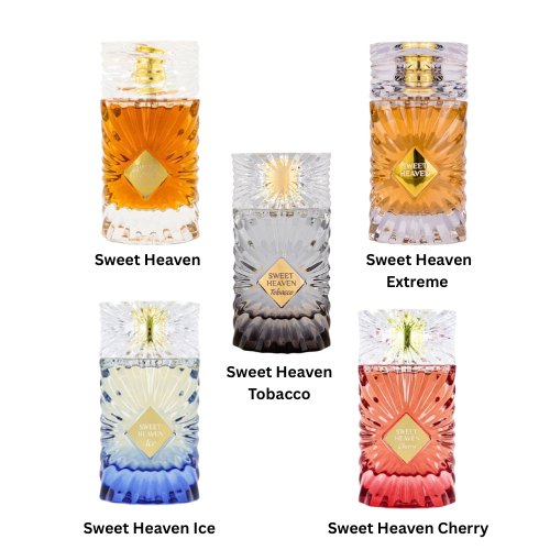 5 x Sweet Heaven - Extreme / Ice / Cherry / Tobacco / Classic 20 ml