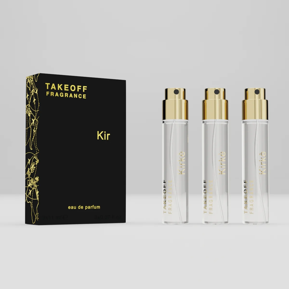 TAKEOFF Fragrance 3 X 11 ml