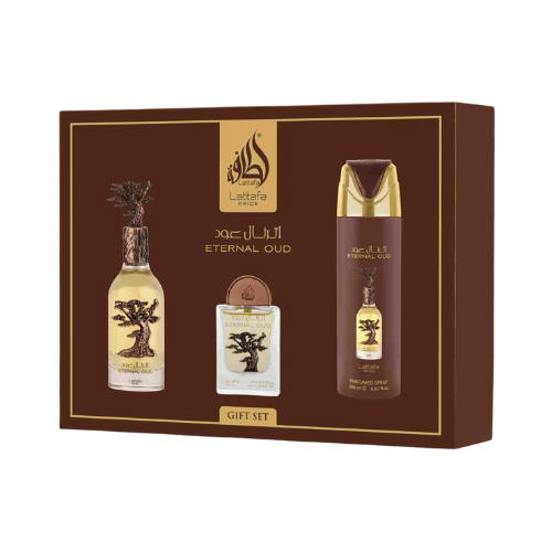 Lattafa Pride Eternal Oud Geschenkset – 3-teilig