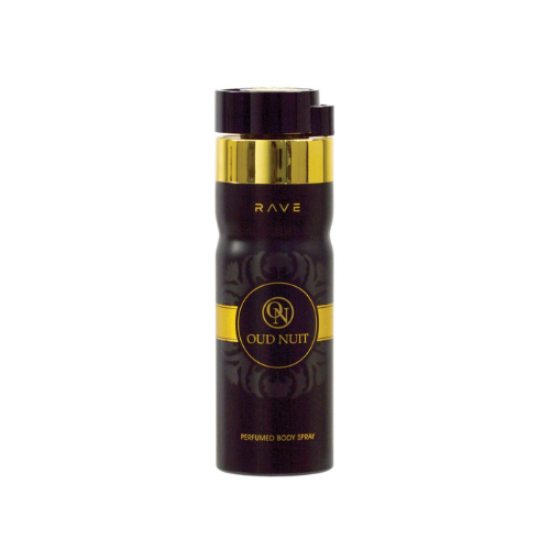 Rave Perfumed Body Spray Oud Nuit 200ml