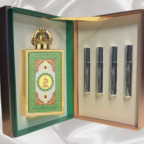 Lattafa Pride Queen of Arabia 100 ml + 4×10 ml Düfte